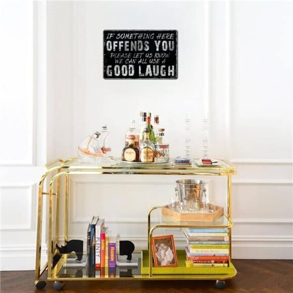 Vintage Garage Decor Funny Sarcasm Metal Tin Signs - Picture 5 of 7